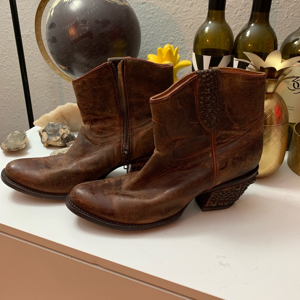 100% Authentic Lucchese ankle boots